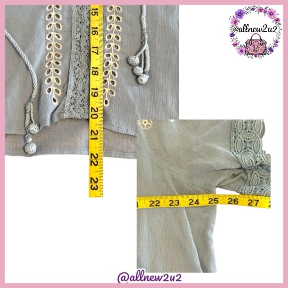 Free People Dahlia Embroidered Blouse Size XS - Picture 11 of 16